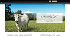 Desktop Screenshot of carlodelclat.com